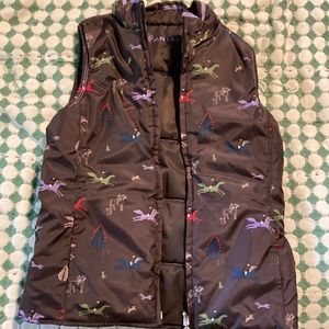 Girls horse riding vest